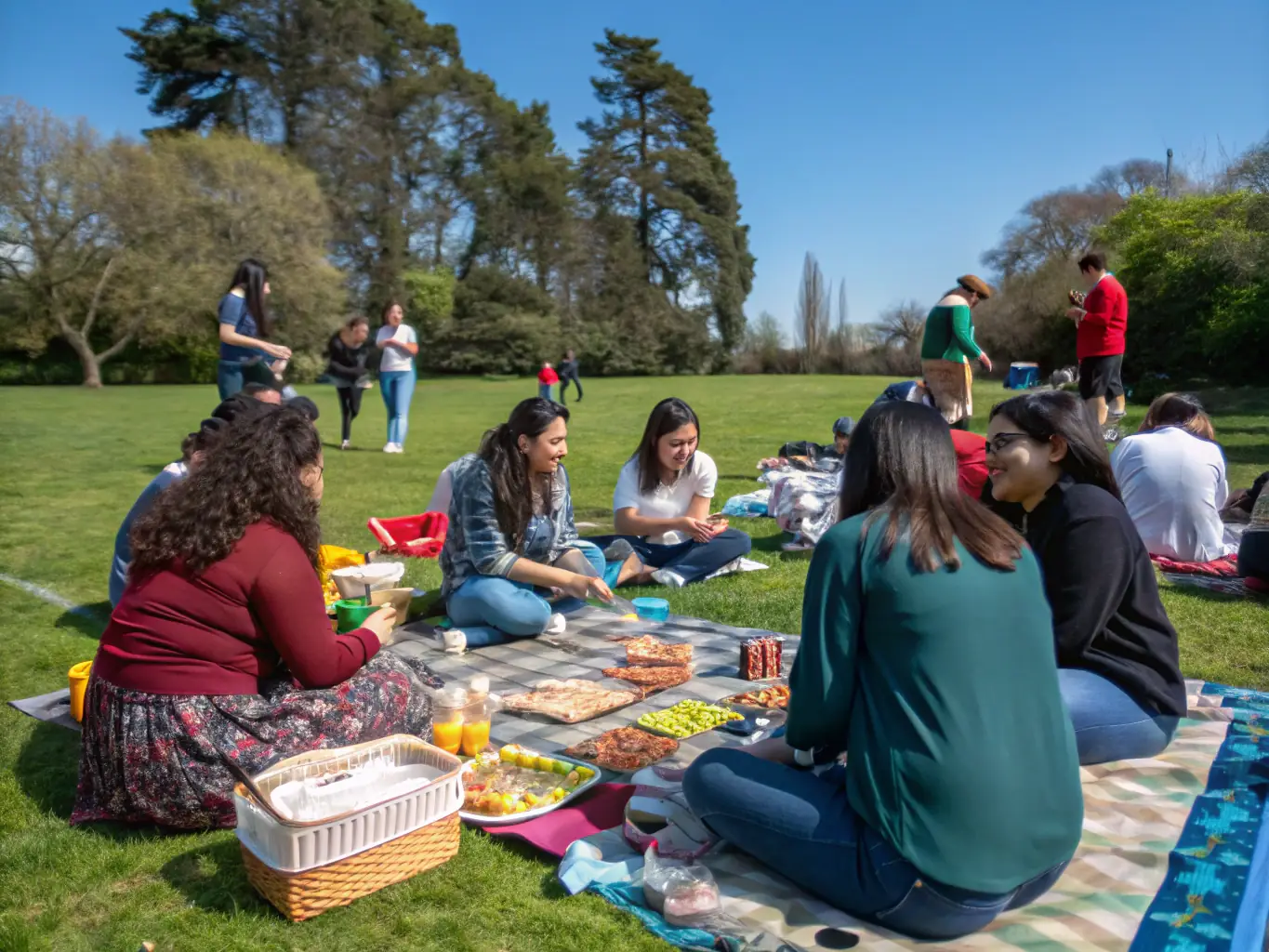 A photograph of club members socializing and engaging in community activities at the BALL TRAP CLUB DIJONNAIS.